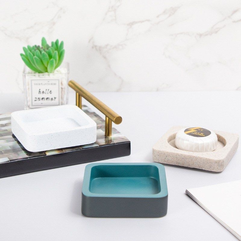 星级酒店制订方形树脂皂创意家用碟皂浴室肥皂盒台洗漱防滑托排水,家装主材,肥皂盒/皂碟,淘宝优惠券,粉丝福利购,淘宝优惠卷
