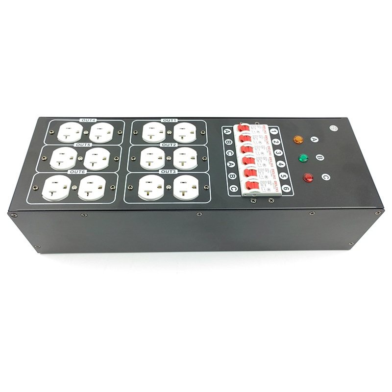6路美规配电箱32A 美插便携式舞台配电箱三相五线舞台灯电柜电箱,电子/电工,配电控制柜/控制箱,淘宝优惠券,粉丝福利购,淘宝优惠卷