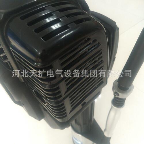 一体手持式二冲程打桩机防汛抢险汽油往复活塞式螺旋钻机应急挖机