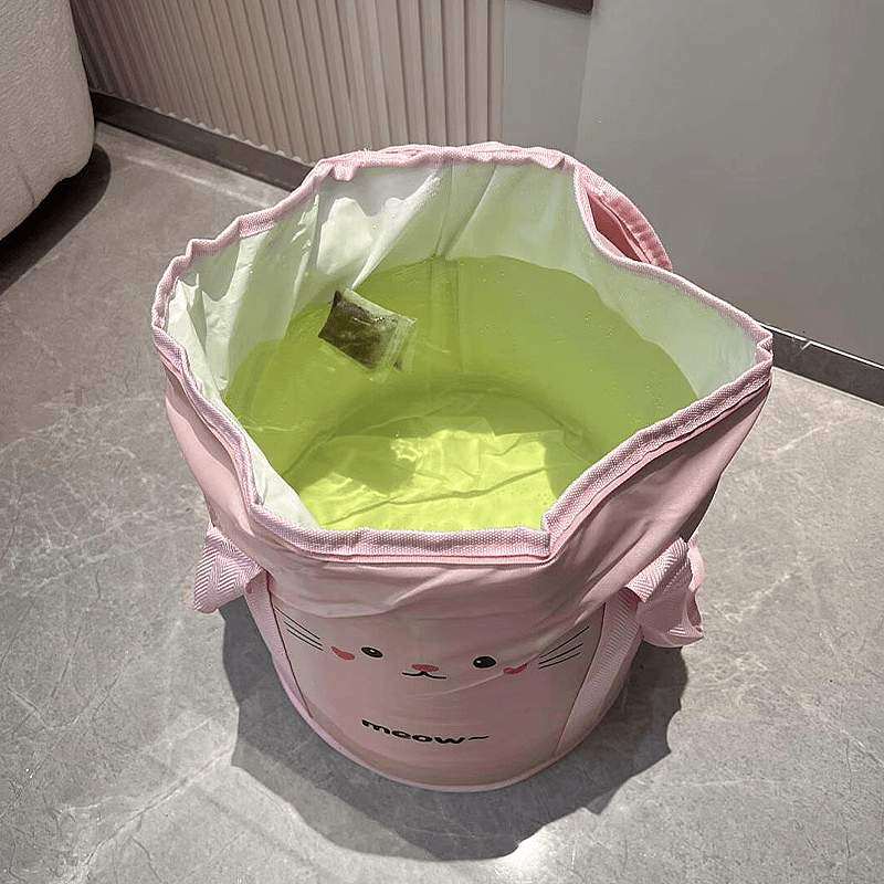 可爱养生泡脚桶过小腿高深桶过膝加热恒温可折叠洗脚桶家用第一名