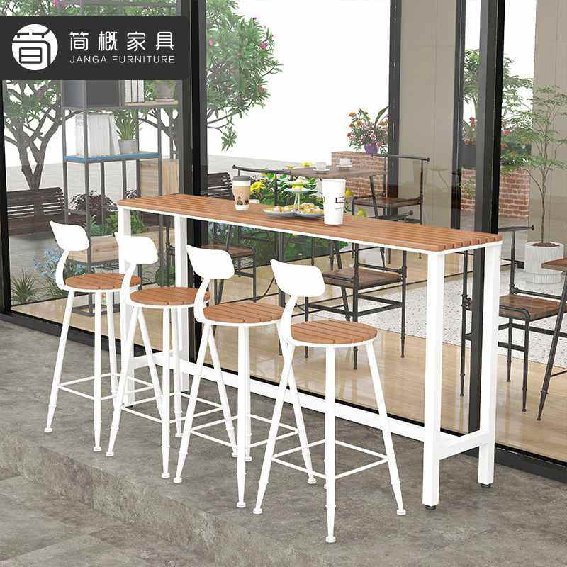 户外吧台椅露天餐吧防晒咖啡厅天台店奶茶酒吧高脚凳室外塑木防水,住宅家具,庭院凳,淘宝优惠券,粉丝福利购,淘宝优惠卷