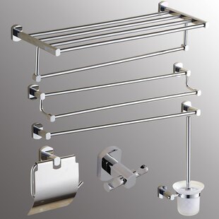 新款直销卫生间全铜毛巾架套装浴室浴巾架毛巾杆五金挂件厕所置物