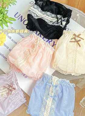 新品 日系性感大码女士内裤纯棉档23XL200斤纯棉档中腰包臀三角裤