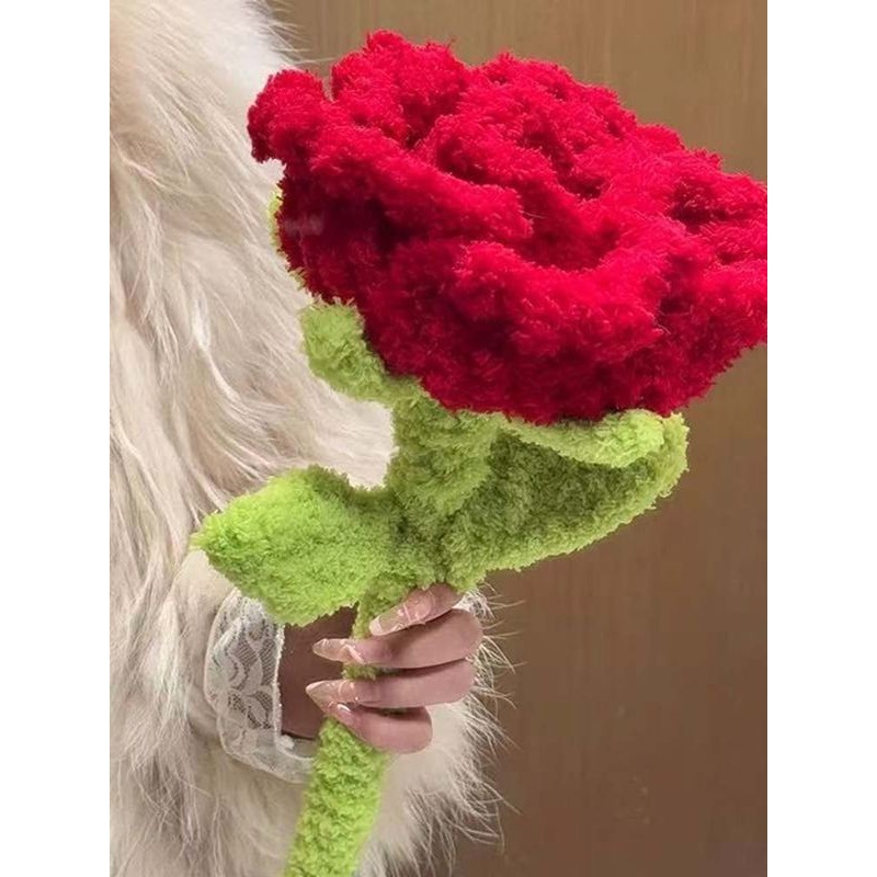 玫瑰花扭扭棒巨型超大手工diy材料包花束创意毛绒母亲节礼物妈妈