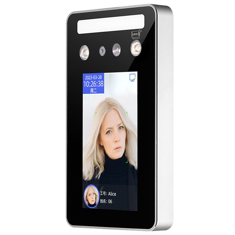 户外小区工地实名人行通道管理门禁系统动态人脸识别一体机闸机