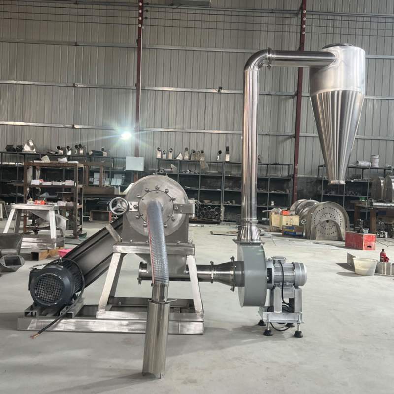 定制玉米粉碎机 泡水大米糯米磨粉机 304不锈钢齿盘粉碎机