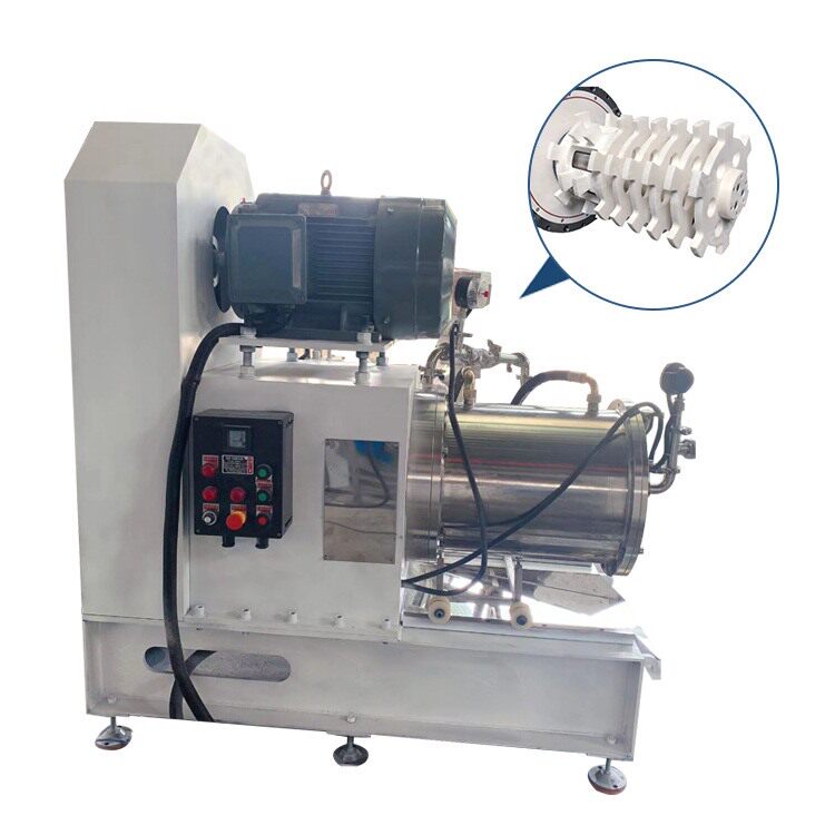 供应大型卧式砂磨机湿法研磨机生物化妆品食品涂料油墨色浆染料