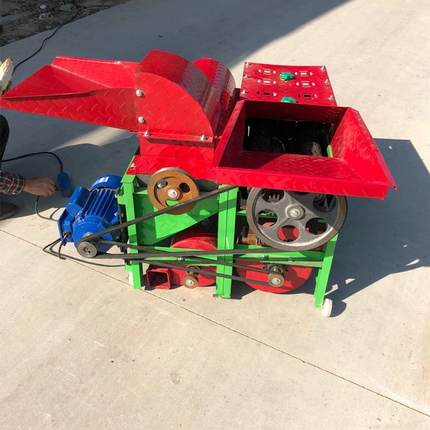 左右组合玉米脱粒机两相电配套玉米脱粒机扒皮机整芯出机