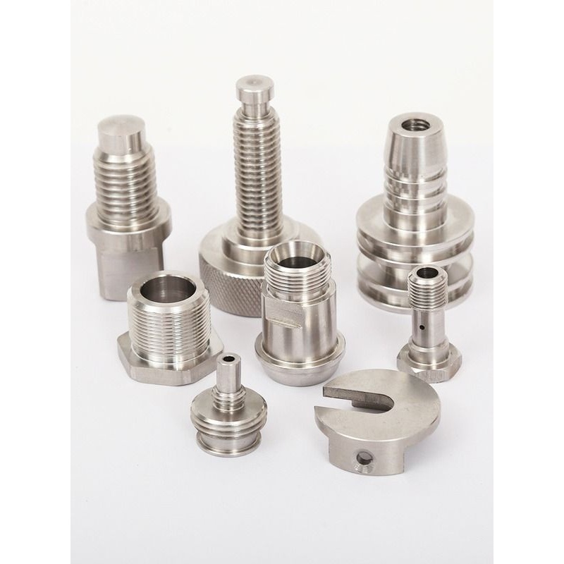 数控车床加工不锈钢定制五金机械螺丝CNC接头铝铁铜非标零件