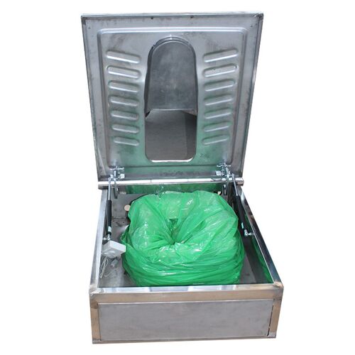 厂家批发蹲便器无水厕具带打包袋脚踩蹲便器防滑打包不锈钢蹲便器