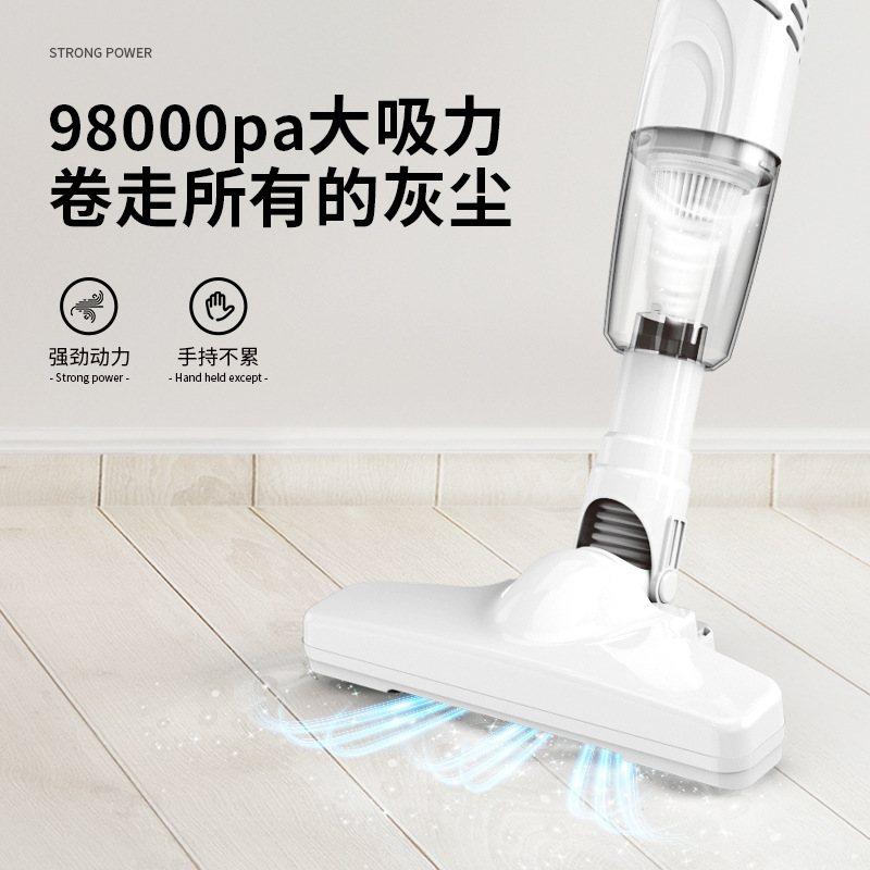 新款便携式多功能手持无线吸尘器大功率除尘器车两用吸力强批发家