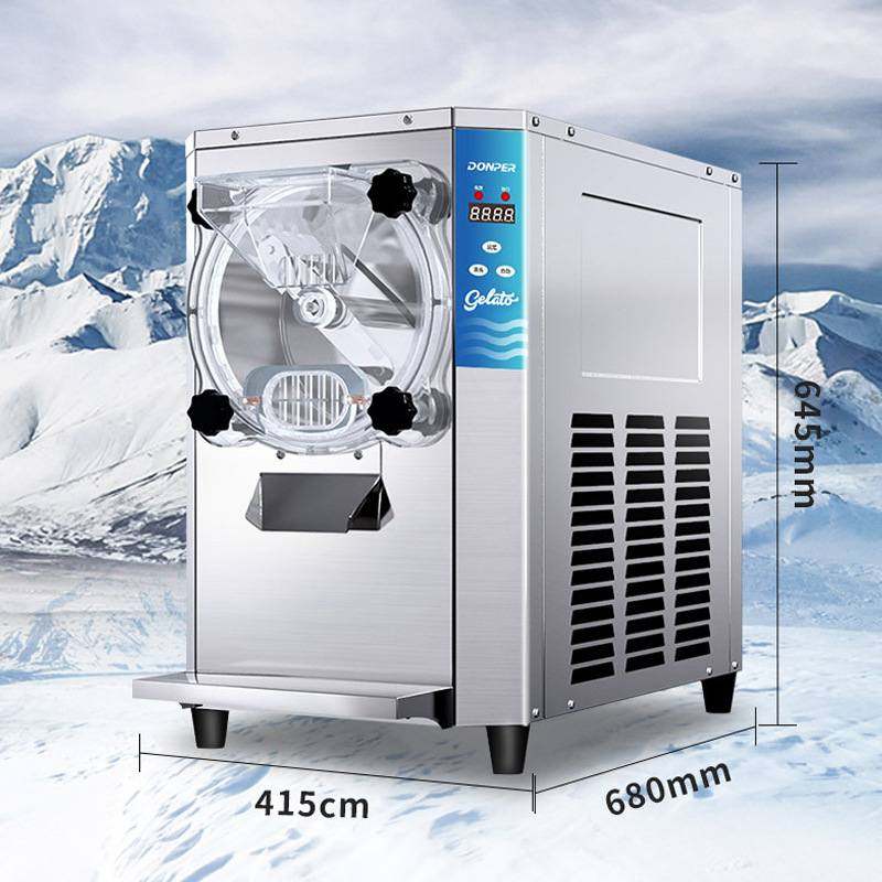 DONPER东贝全自动意大利硬质挖雪糕牛乳球豆沙机gelato冰淇淋机