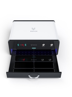 REFOX RM26 大功率UV固化灯箱曲屏去皱防反泡光效365波长屏幕打磨