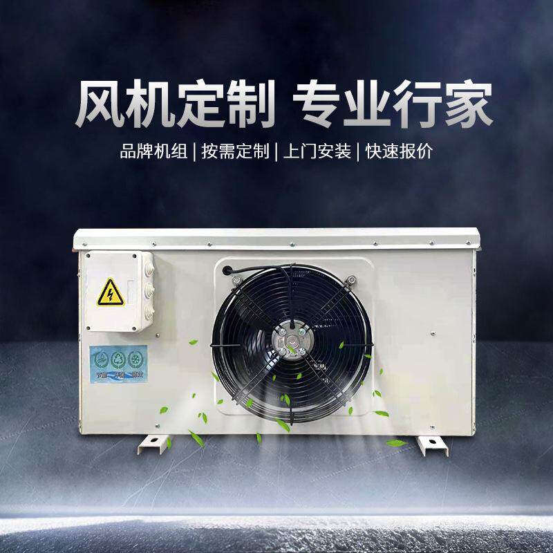 冷库冷风机吊顶式侧出风室内蒸发器冻库制冷风机工程安装