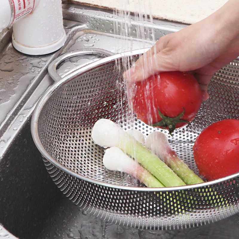 不锈钢果篮钢板冲孔洗盆篮漏沥水滴水盆盆篮筛洗米菜篮过滤网淘米,餐饮具,洗菜盆/沥水篮/漏水筛,淘宝优惠券,粉丝福利购,淘宝优惠卷