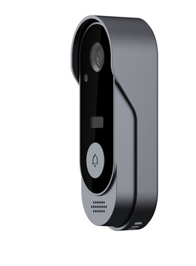 外贸Tuya低功耗可视门铃对IP65监控叮咚讲套装级手机门铃wifi智能