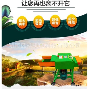 家用养殖饲料铡草机猪鸭牛羊畜牧农场碎草玉米秸秆红薯藤切碎机