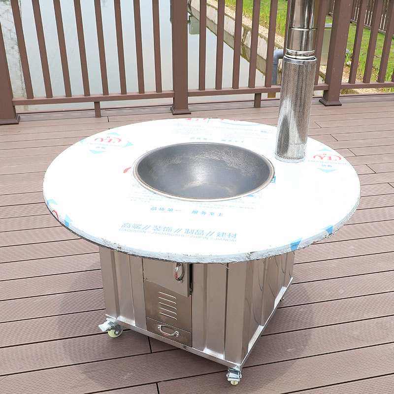 家用烧柴灶省柴炉农村土灶大锅环保灶台不锈钢可移动带圆桌柴火灶,商业/办公家具,大锅台/柴火灶,淘宝优惠券,粉丝福利购,淘宝优惠卷