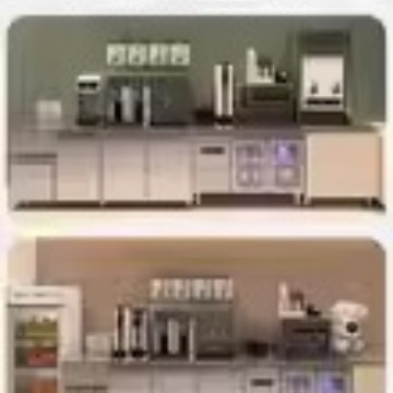 SM-02双缸扫码果糖机 咖啡 奶茶 烘焙 西餐商用设备