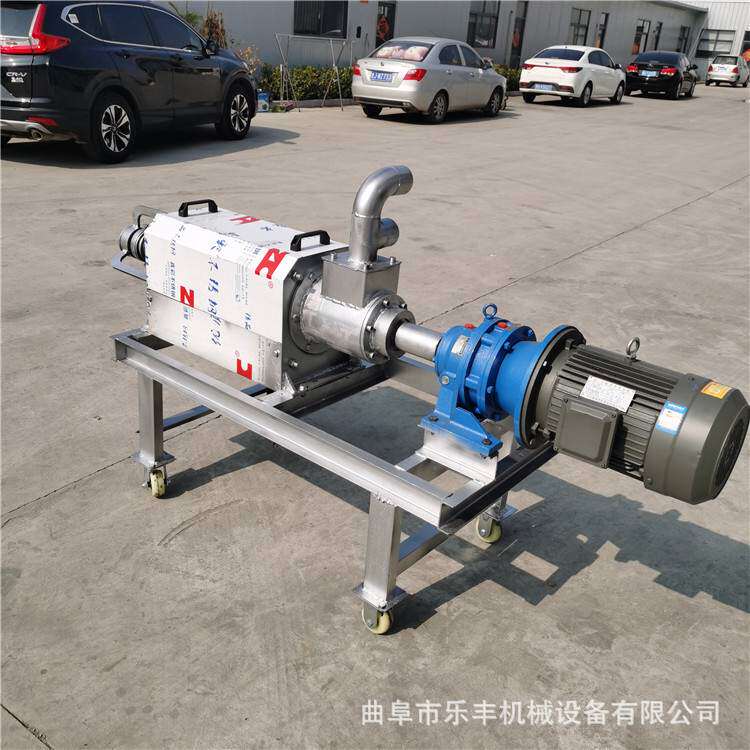 牛粪鸡粪脱水机 小型养殖场粪便处理机 畜禽粪便干湿分离机