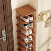 柜 子收纳神器鞋 实木鞋 架家用多层结实好看小窄出租房简易室内鞋