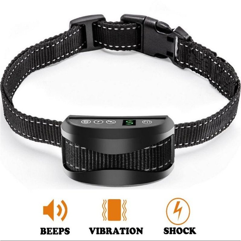 全自动止吠器项圈宠物用品止狗叫充电器防叫训狗器智能超声波防水