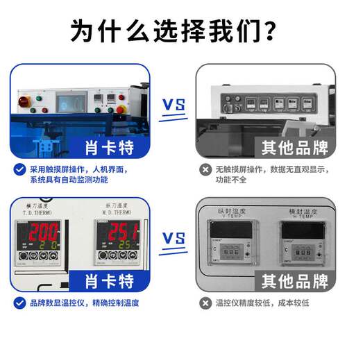 定制热收缩包装机全自动封切套膜机钢材地板边封机塑封包装厂家