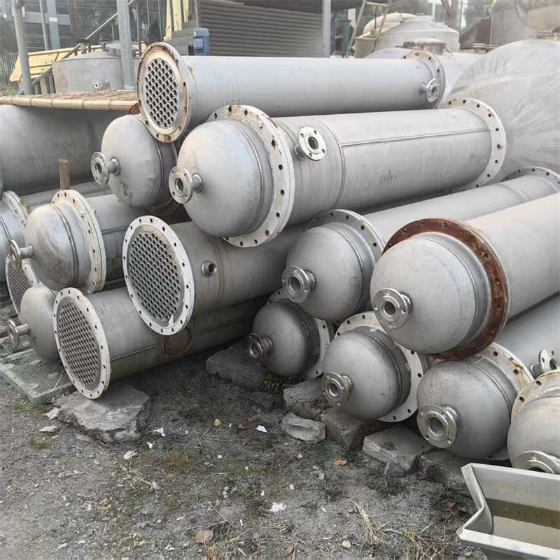 20平方304不锈钢冷凝器30平方钛材列管式换热器50平方冷却器