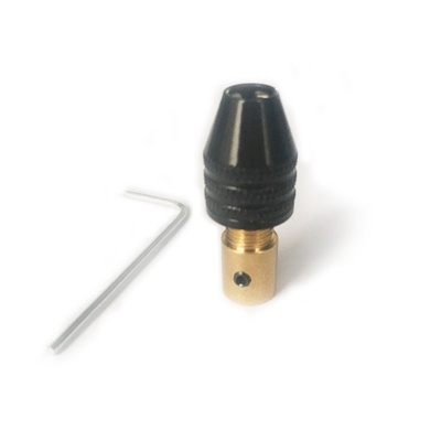 新款直销微型电钻自紧钻夹头手电钻 小电磨木工黄铜钻夹 中心轴三