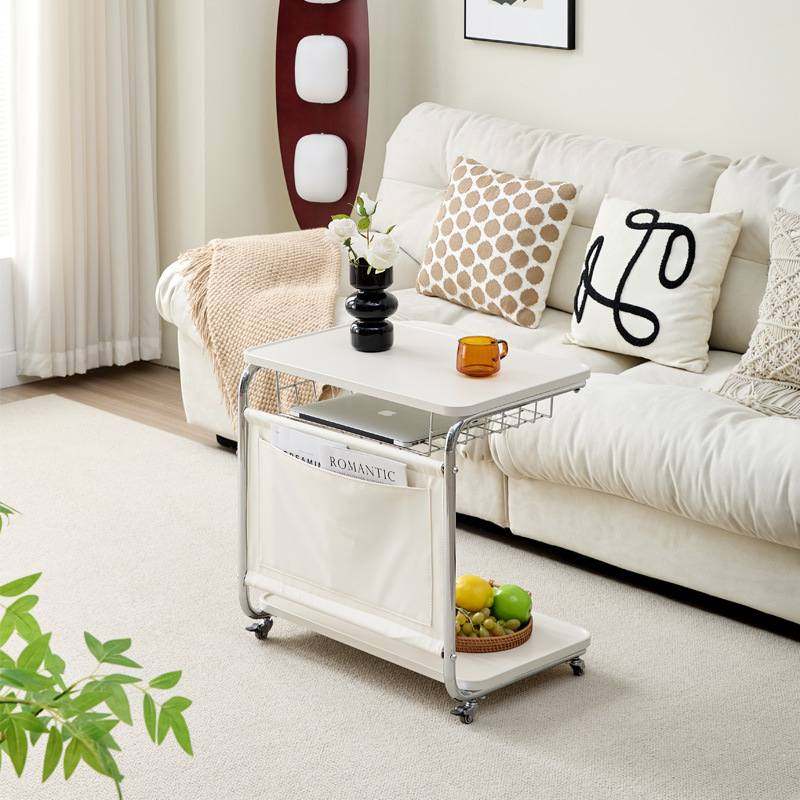 奶油风边几可移动客厅沙发厂家供应小户型阳台简易小茶桌移动便携,住宅家具,移动边几/推车,淘宝优惠券,粉丝福利购,淘宝优惠卷