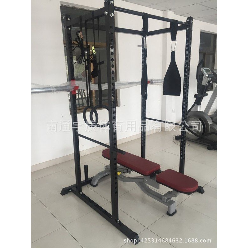 深蹲架举重床卧推器卧推架杠铃架框式龙门架健身杠铃床架