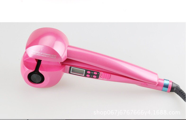 全自动卷发器液晶不伤发电气石陶瓷烫发器电卷发棒靓发卷发液晶屏