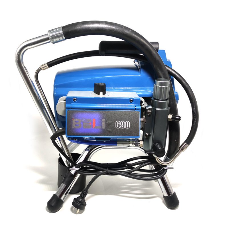 厂家直销贝利690无气喷涂机无刷电机配件齐全110v/60Hz 3300psi