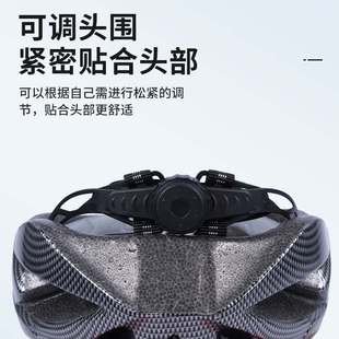 山地公路自行车头盔折叠代通用成型装备帽盔驾车一体骑行头盔