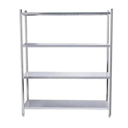 厨房设备四层货架不锈钢四层货架不锈钢置物架后厨仓库货架厂家