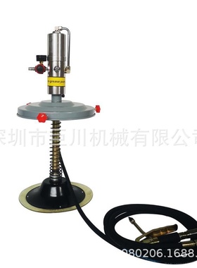 64031气动黄油加注机 高压润滑脂抽油机巨川气动黄油枪抽油泵厂家