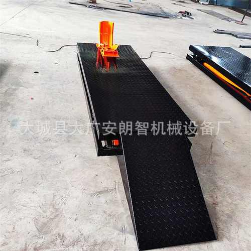 厂家生产升降平台 小型电动交叉维修架固定式 摩托车修理举升机