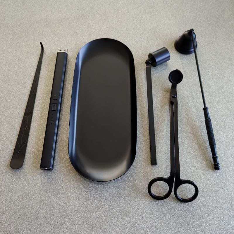 香薰蜡烛工具灭烛烛芯剪套装灯芯点火器灭烛罩烛芯钩子托盘配件,家居饰品,灭烛剪,淘宝优惠券,粉丝福利购,淘宝优惠卷