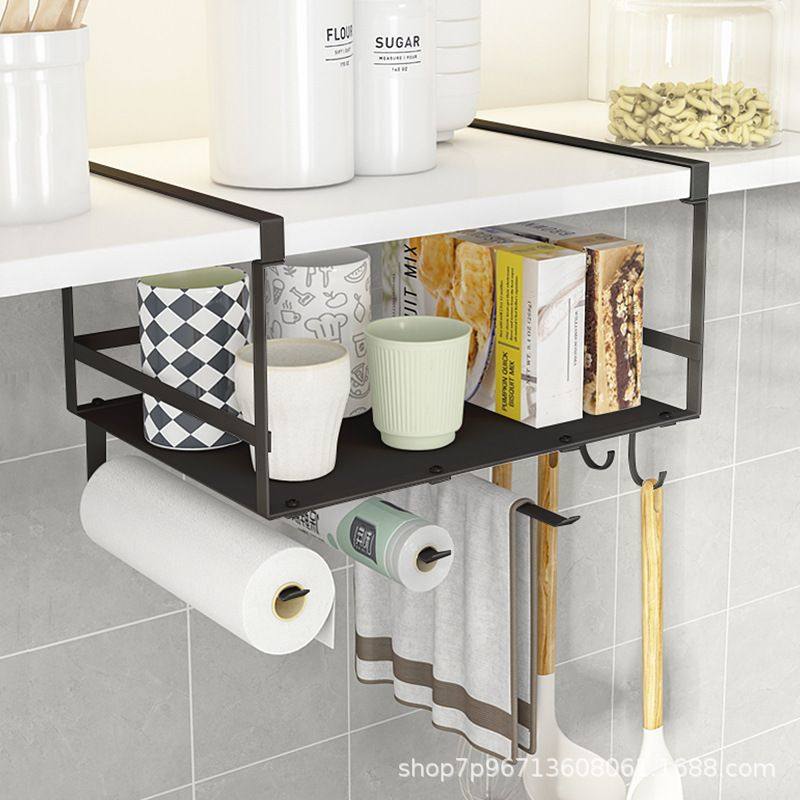 厨房挂钩置物架橱柜下挂收纳分层悬挂调料物储柜门蓝神器吊衣柜架,收纳整理,挂门置物架,淘宝优惠券,粉丝福利购,淘宝优惠卷