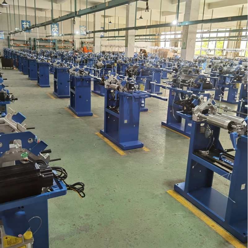 新款高速智能电脑自动锁边机械整打一体手套机劳保针织手套制作机