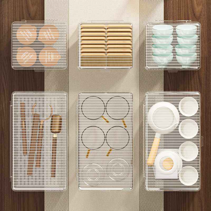 办公室桌面收纳茶具盒大容量水杯置物架茶杯客厅亚克力杯子,收纳整理,茶具收纳盒,淘宝优惠券,粉丝福利购,淘宝优惠卷