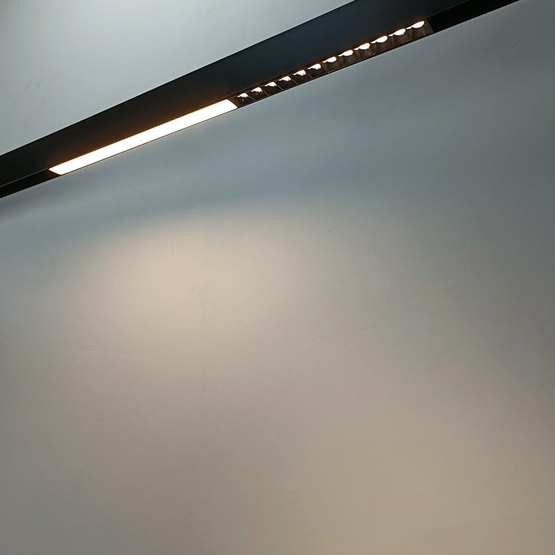 磁吸轨道灯嵌入式明装白色店铺展厅客厅灯灯批发主吸磁暗装无家用,家装灯饰光源,轨道灯,淘宝优惠券,粉丝福利购,淘宝优惠卷