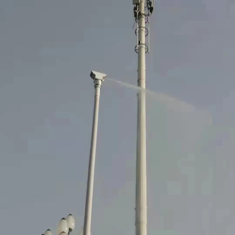 建筑工地工程雾桩降尘系统 煤场钢铁厂雾化喷淋 远程喷雾设备