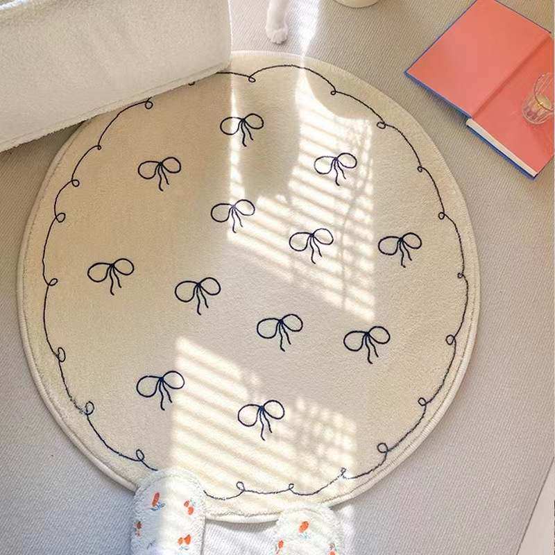 ins儿童房床边圆毯卡通地圆形垫地毯沙发可爱垫梳妆台衣帽间客厅,居家布艺,床边毯,淘宝优惠券,粉丝福利购,淘宝优惠卷