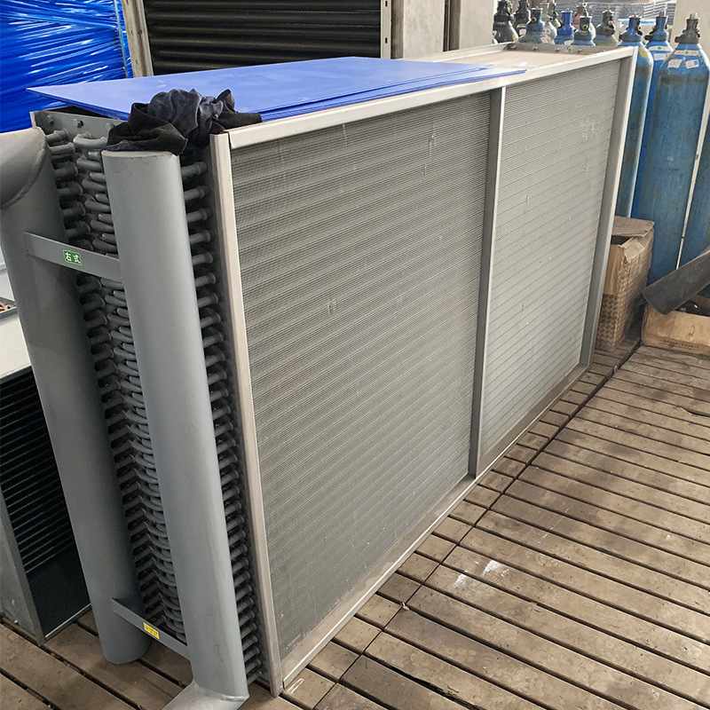 大诚冷风机表冷器不锈钢工业空调翅片式表冷器铜管铝翅片表冷器