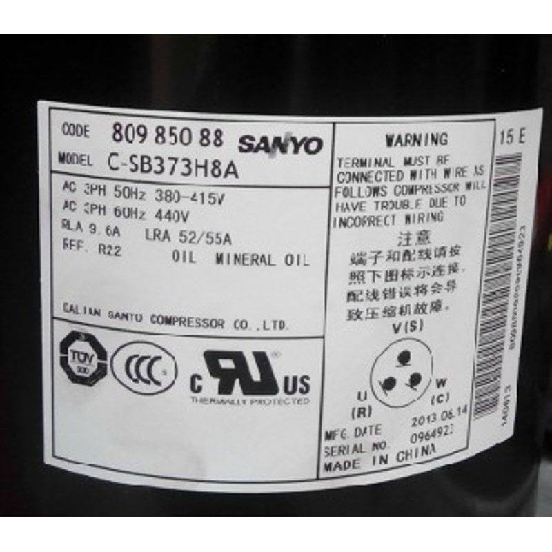 C-SB373H8A C-SB373H8F原装SANYO三洋5P匹热泵空气能空调压缩机,大家电,空调压缩机,淘宝优惠券,粉丝福利购,淘宝优惠卷