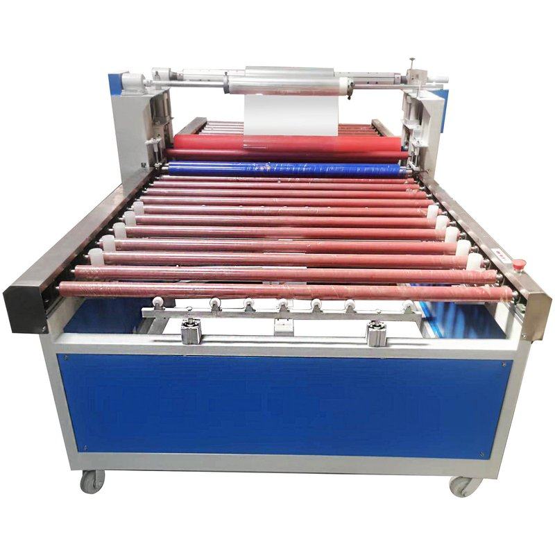 全自动钢化玻璃贴膜机晶钢门贴膜机橱柜门窗玻璃淋浴房玻璃贴膜机