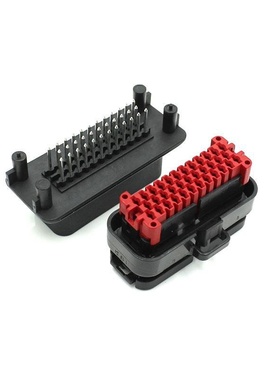 776163-17-35孔汽车连接器接插件76164-1776231-1接头公母插式拔