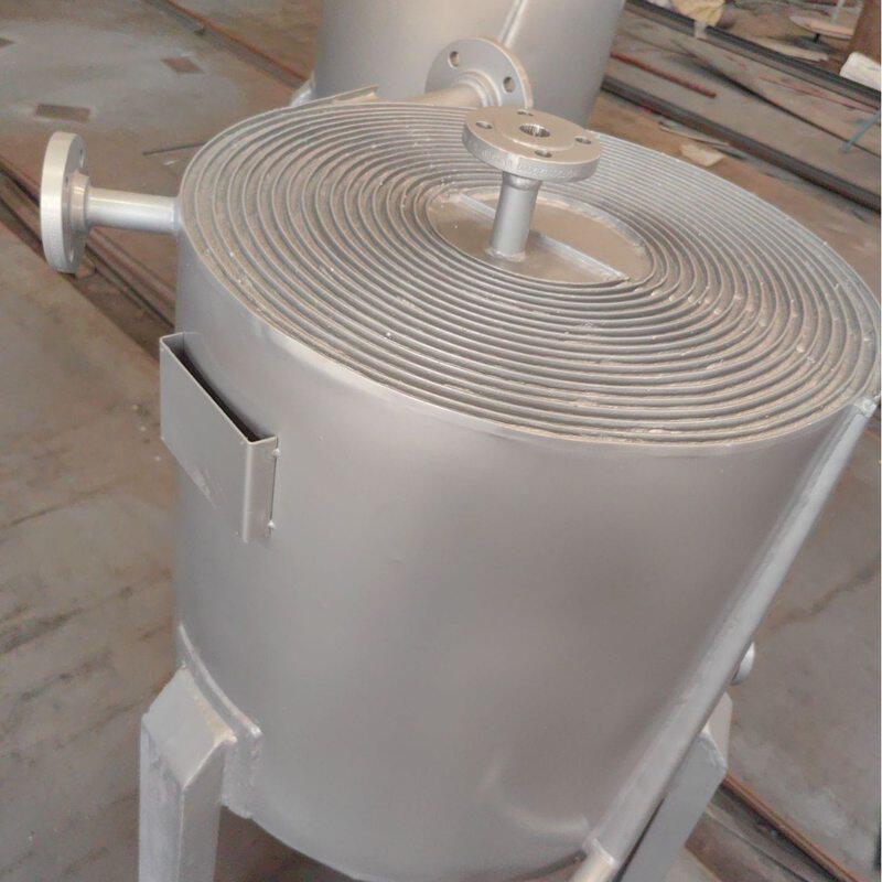 废气降温冷凝 导热油冷却降温 钛材碳钢不锈钢螺旋板式换热器厂家