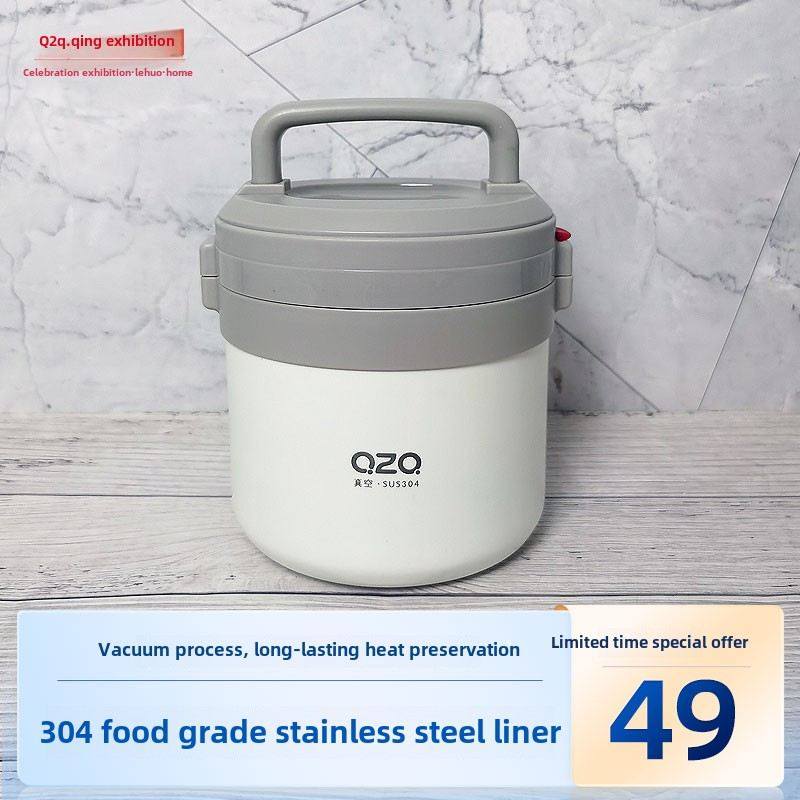 清展多层保温饭盒304不锈钢办公人员真空保温锅学生饭盒保温桶,餐饮具,饭盒/保温桶/保温提锅,淘宝优惠券,粉丝福利购,淘宝优惠卷